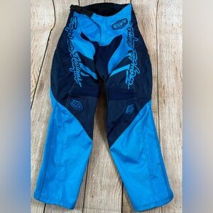 Troy Lee Designs GP Kids Motocross Youth Blue Pants Size 24